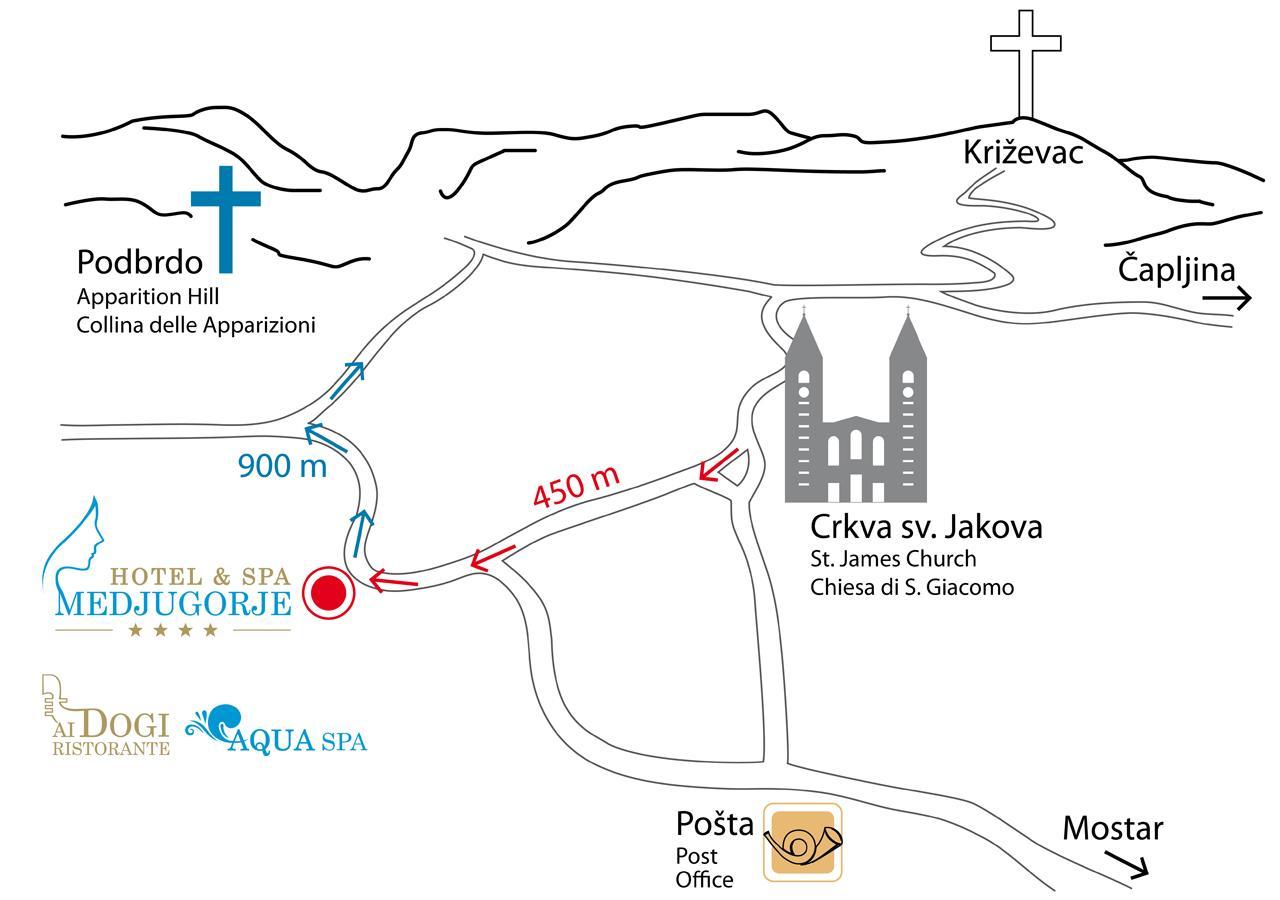 Medjugorje Hotel & Spa Eksteriør billede